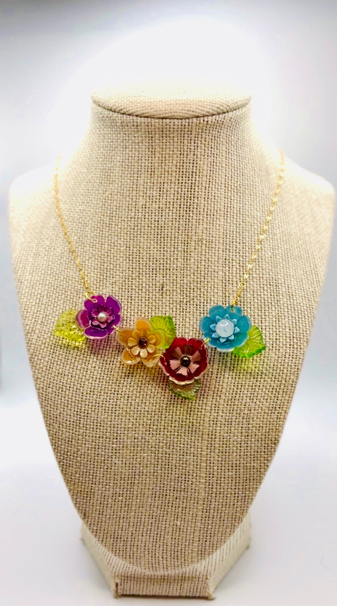Garden Riot Floral Necklace